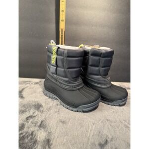 New OshKosh B'gosh Grey Splash Boots Snow Rain Winter Boots‎ Toddler Size 5 New